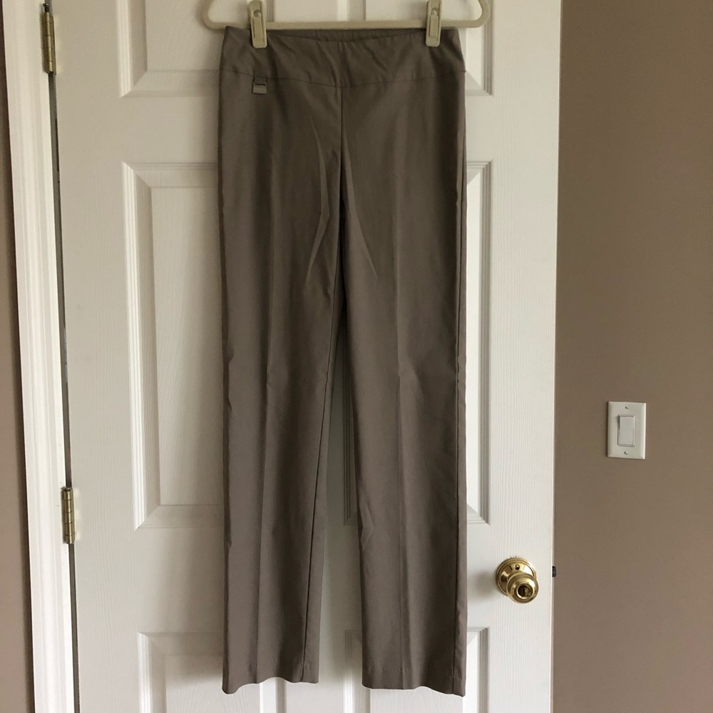 Lisette Tan Pants, Flared- Size 6